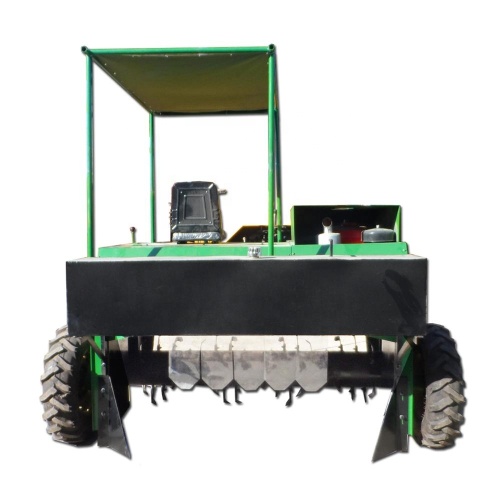 Máquina de compostagem rebocada Solid Waste Compost Mixer Lodo