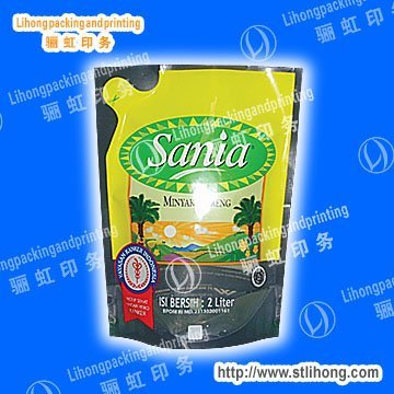 Pouches Packaging For Cooking Oil