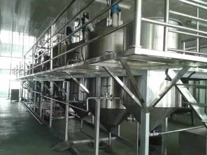 Vegetable Oil Refining Plant