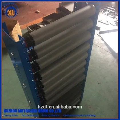 belt driving roller conveyor