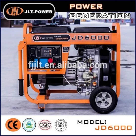 5KVA Portable home generator price with handle and wheels