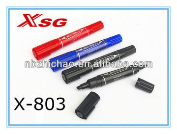 [Factory directly sell] double tip colored permanent marker blister card packing