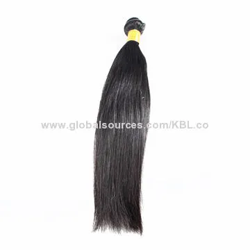 Smooth Peruvian natural straight human hair