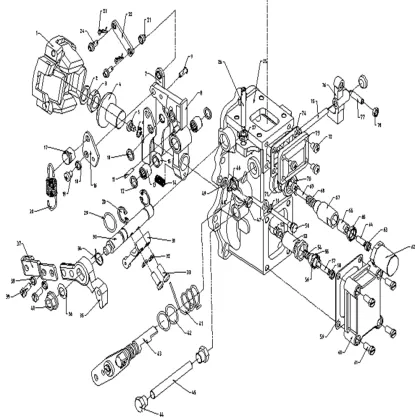 4QTF640 Kangda Diesel Fuel Injection Pump for Changfa Engine