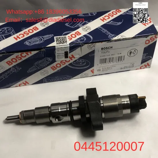 Fuel Injector Common Rail 0 445 120 007 for BOSCH CUMMINS IVECO