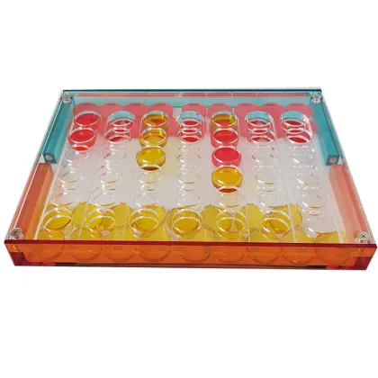 High Quality Acrylic Connect 4 Yard Game Chess Board - Factory Wholesale
