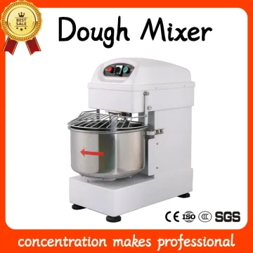 Commercial Dough Mixer for Pizza Bread Shop Steamed Bun Dough Food Stir Machine Double Action Double Speed Spiral Dough Mixer