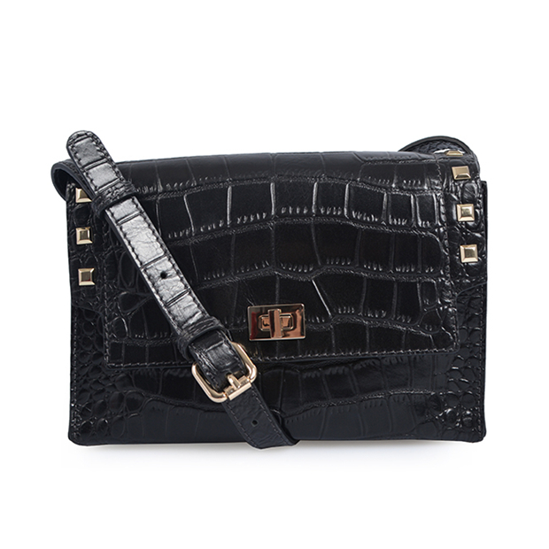 Handbag Crocodile Leather Crossbody Bag