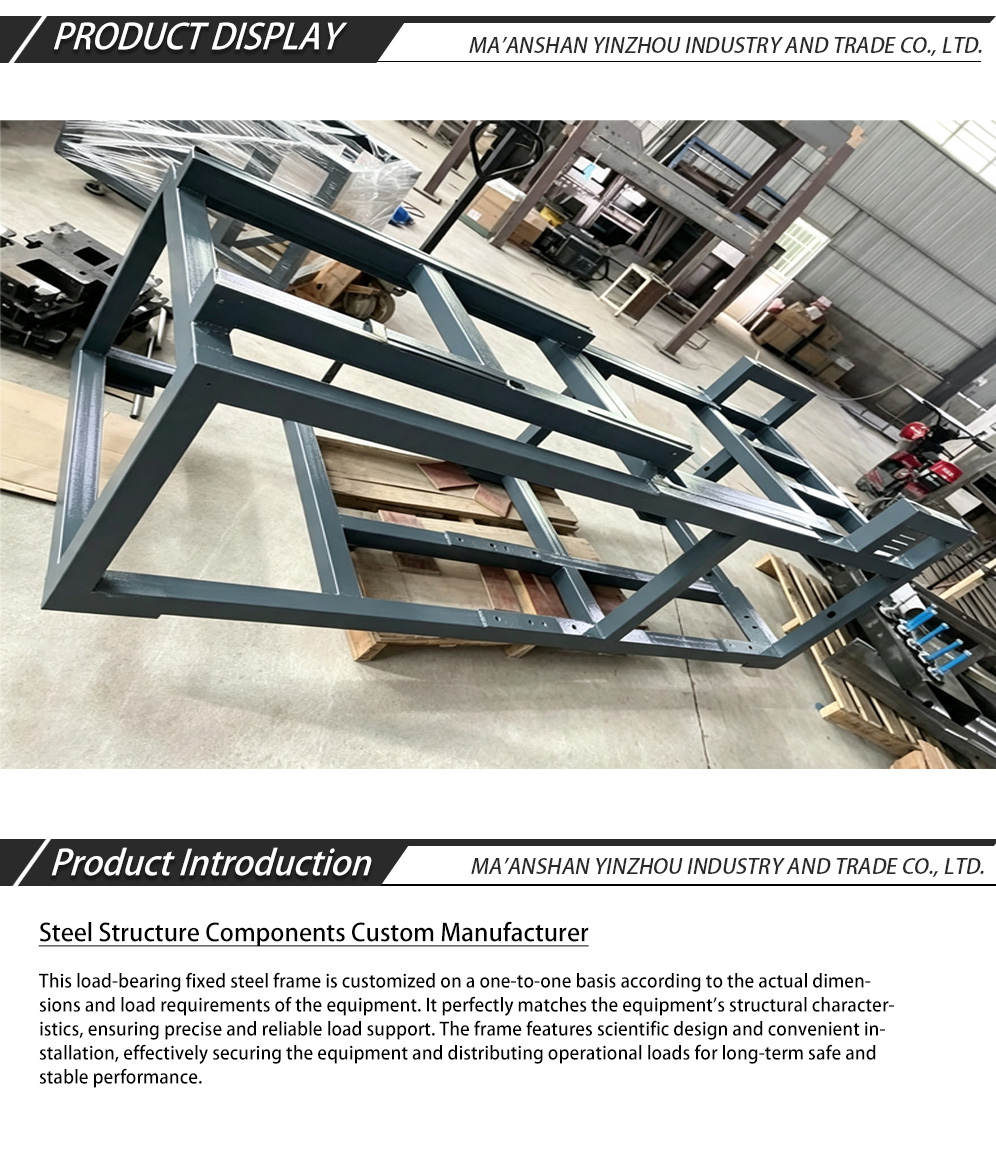 Industrial Custom Steel Support Frame-x