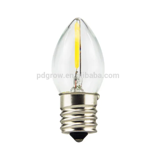 Mini Bulbs C7 120V 220V Led Filament Bulbs 1w Candle Lights Led