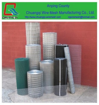 2x4 Galvanized Welded Wire Mesh Panel / pvc coated Welded Wire Mesh for Fence Panel