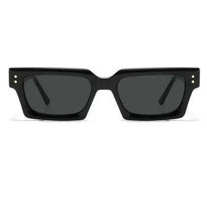 New Arrivals: Handmade Mazzucchelli Acetate Polarized Square Sunglasses - Brand Lunette