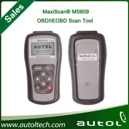 Genuine MS609 OBD2 EOBD Scanner ABS Check Engine Light MIL Live Data