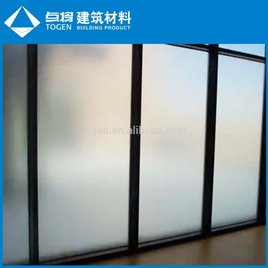 8mm+8mm Safety Protective Frosted Glass Windows and Doors