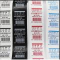 Printing Woven Edge Polyester Satin Label Ribbon for Garment Shoes Care Label Printing
