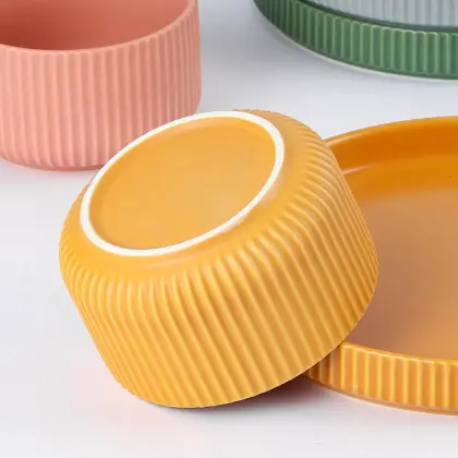 Lifestyle Tableware Ceramics Plates Dinner Set Restaurant Home Porcelain Dinnerware Set