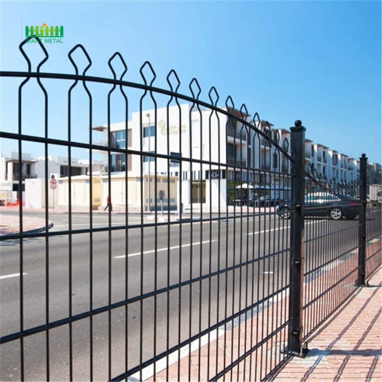 PVC Coated Decorative Panel Fence