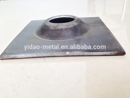 Dome nut and bearing plate for soil nailing systems