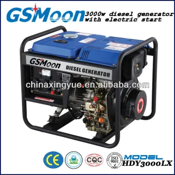 CE and EPA approval 3kw Electric start Diesel Generator