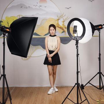 200W Bi-Color Output LED Video Light with Bowens Mount