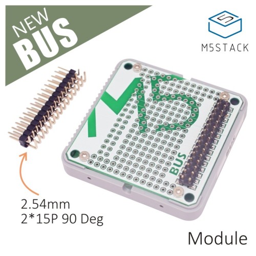 M5Stack Official BUS Module for Arduino ESP32 IoT development kit with 2*15pin Bus Socket Stackable Demoboard Proto Board