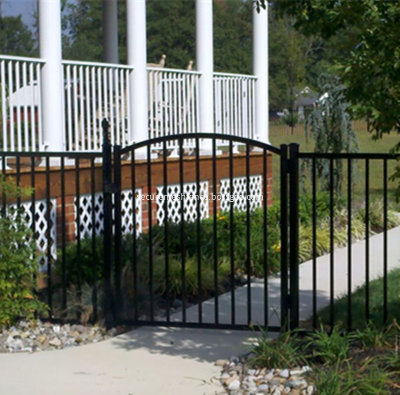 steel fence gates