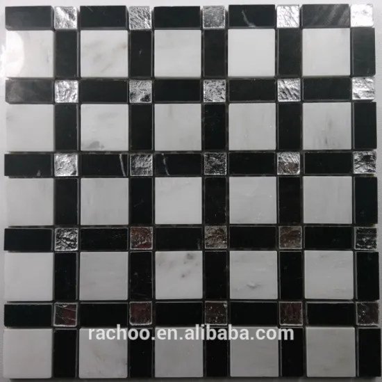 Alibaba best wholesale broken glass mosaic mixed marble stone mosaic