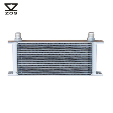 Universal 16 Row Aluminium Trust Type Engine Transmission Transmission Transmission Cacking Cooler لسباق سيارات