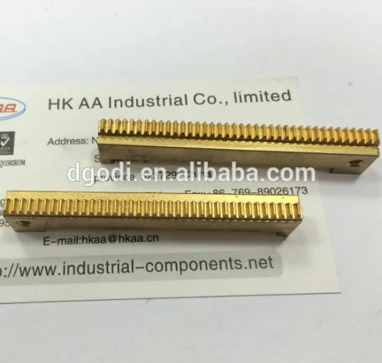 Custom high precision brass pinion linear motion rack and pinion price