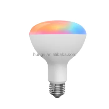 Corporeal Tuya Zigbee 3.0 Smart LED Light Bulbs - 10W BR30 E27/E26/B22 Base RGBCW Dimmable Bulb Compatible with Alexa and Google Home