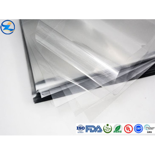 PVC Rigid Film 0.5mm Thick Transparent