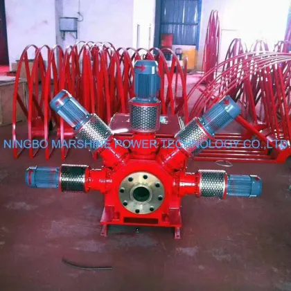 Electric Motor Powered Cable Reel Drum Cable Laying Equipment