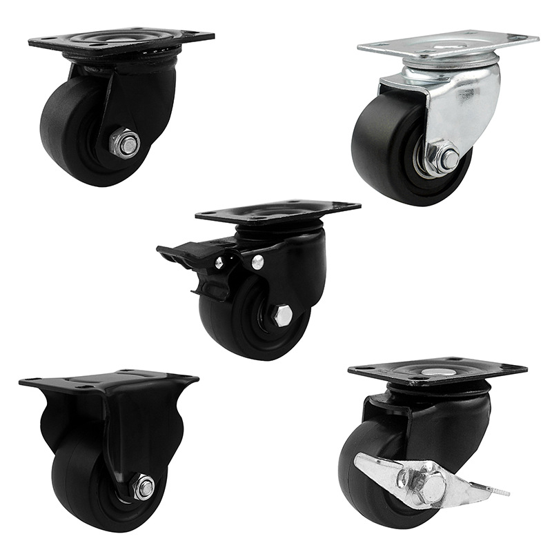 Black Nylon Caster