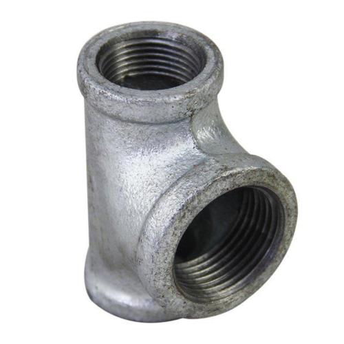 Componentes de tubería de tee galvanizados resistentes a la corrosión