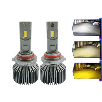 MACAR Car Accessories 120W LED Headlight Bulbs 9006/HB3/HB4/9012