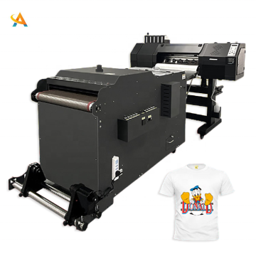 I3200 3050 Drukarka Transfer ciepła Papier cyfrowy Film PET do T -shirt A3 z proszkiem - pomarańczowy