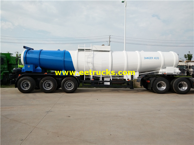 H2so4 Delivery Tanker Trailer