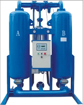 Heated Desiccant Adsorption Gas Dryer 2.4 Nm3/min