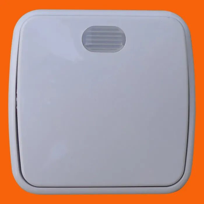 Переключатель 1-клавишный для поверхностного монтажа IP20 10A