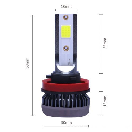 High Power H7 LED Headlight Bulb 9005 9006 H11 COB Super Bright Auto Lamp