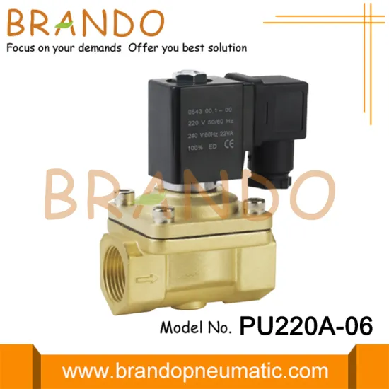 PU220A-06 3/4'' Shako Type 2/2 Way Solenoid Valve