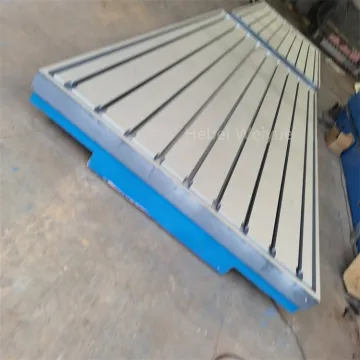 Portable Cast Iron Welding Platform: Assembly & Slotted Base Plate Solution