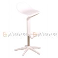 Ajustável Plastic Spoon Bar Stool