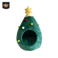 Christmas tree kennel nest winter warm pet