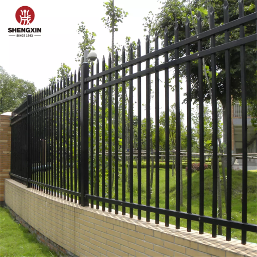 Galvanized Steel Fence Modern Design Philippines Outdoor Security Privacy Iron Plates Metal Steel Design Fence Factory