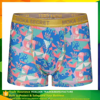 Elegant design wholesale front open mens underwear boxer