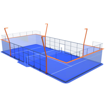 HDPE Sports Netting Poles and Fence for Tennis Courts and Outdoor Parks