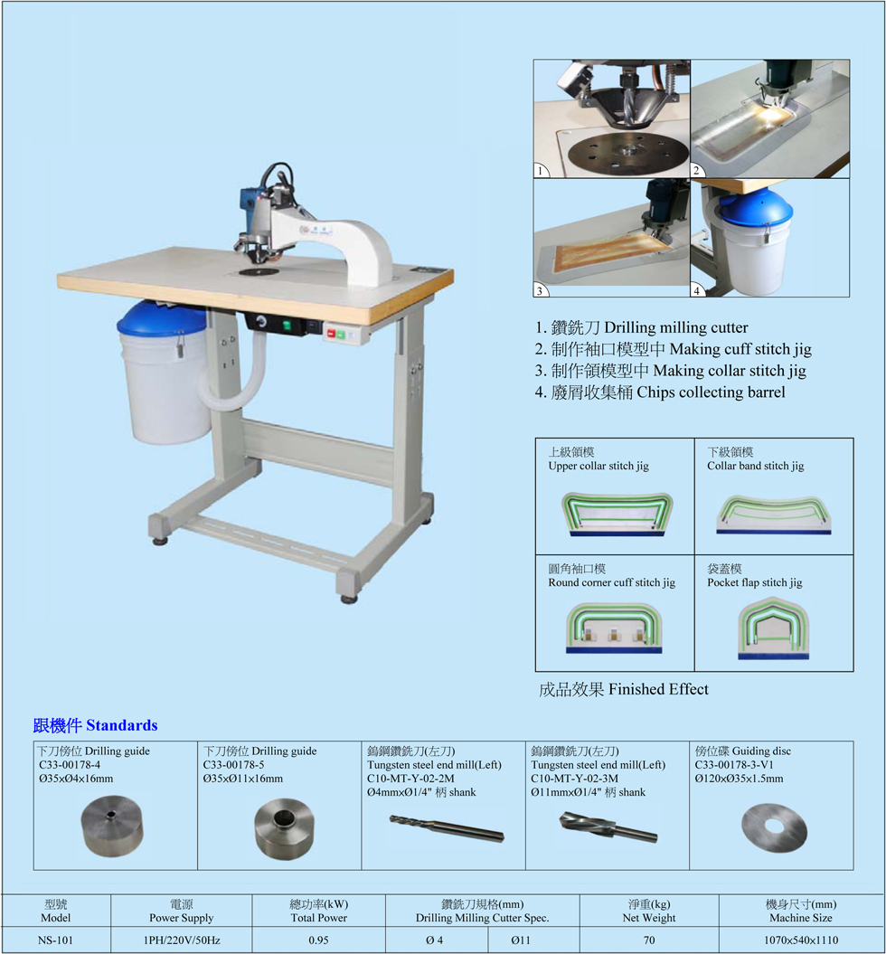 Stitch Profile Clamp Milling Machine, High Quality Stitch Profile Clamp
