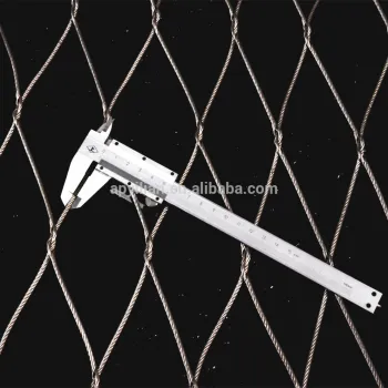 7x7 SS 304 Wire Rope Mesh for Architecture