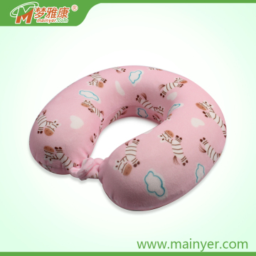 Children Memory Foam Neck Pillow With Cute Animal Printed